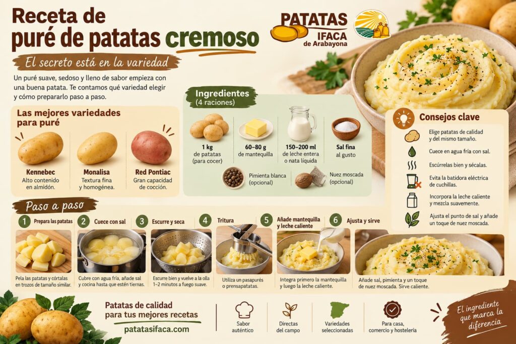 infografia pure patatas perfecto